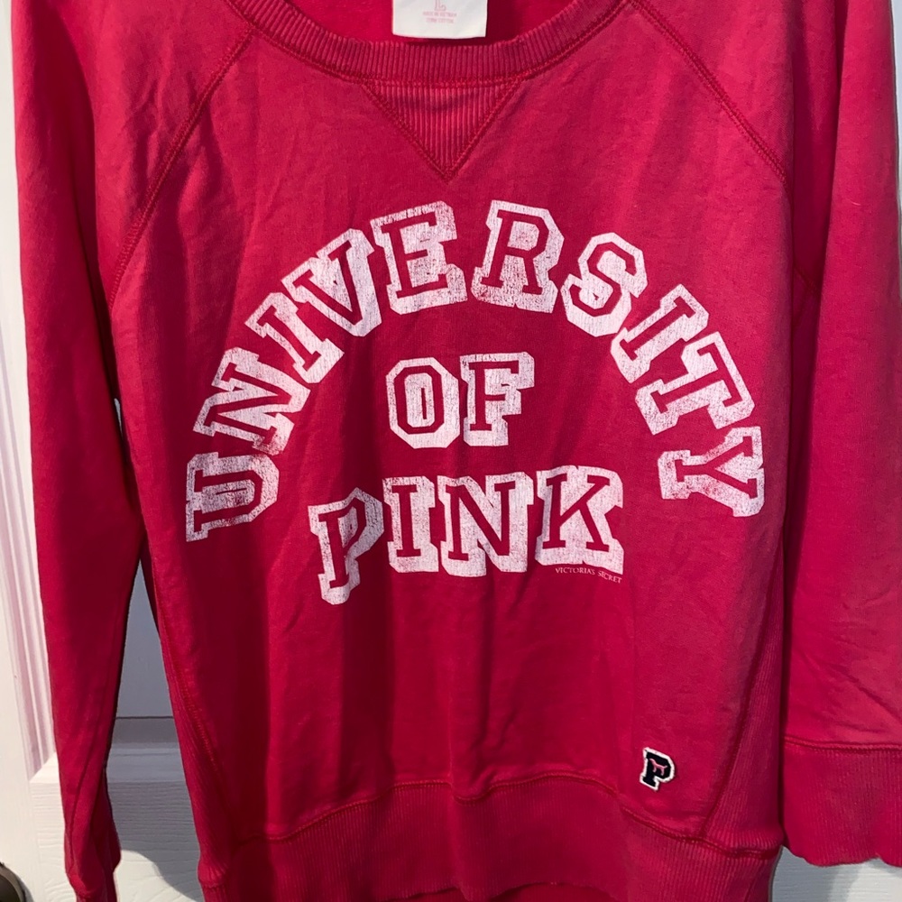 ❌SOLD❌VS PINK 3/4 sleeve shirt